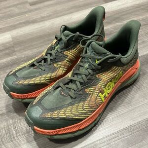 Hoka Mafate Speed 4. Men’s size 13. Green and Orange
